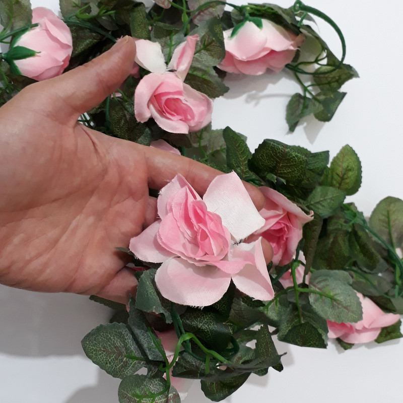 گل مصنوعی مدل ریسه رز کد 16