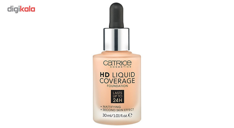 کرم پودر کاتریس سری HD مدل Liquid Coverage شماره 030