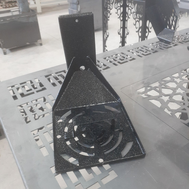 چراغ پارکی مدل اسلیمی فلزی