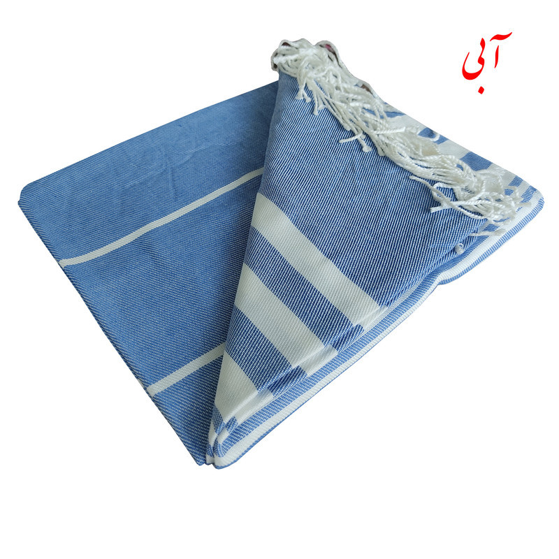 حوله استخری نساجی هنر یزد مدل خطی ریشه دار سایز 70×145 سانتی متر