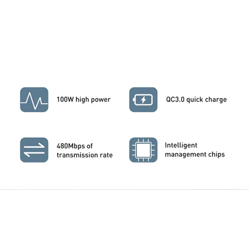 کابل USB-C بیسوس مدل CATKLF-AL طول 2 متر