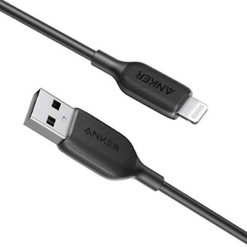 کابل تبدیل USB به لایتنینگ انکر مدل Anker PowerLine A8812 طول 0.9 متر