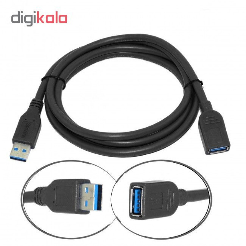 کابل افزایش طول USB 3.0 دی نت طول 1.5 متر