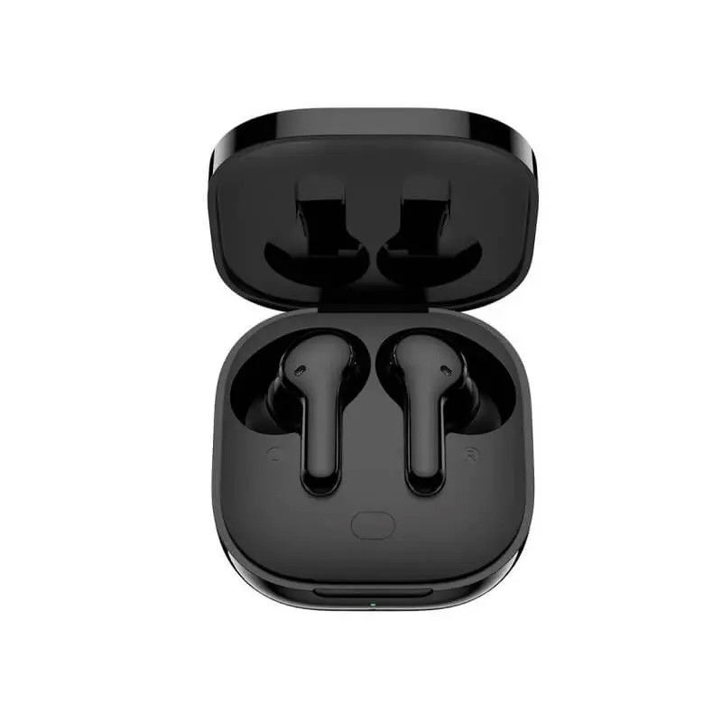 هدفون بلوتوثی کیو سی وای مدل T13 TWS با نویز کنسلینگ میکروفون (ENC)، درگاه شارژ USB Type-C، دارای میکروفون دوگانه، دارای قابلیت جداسازی صدا، مقاوم در برابر رطوبت و عرق