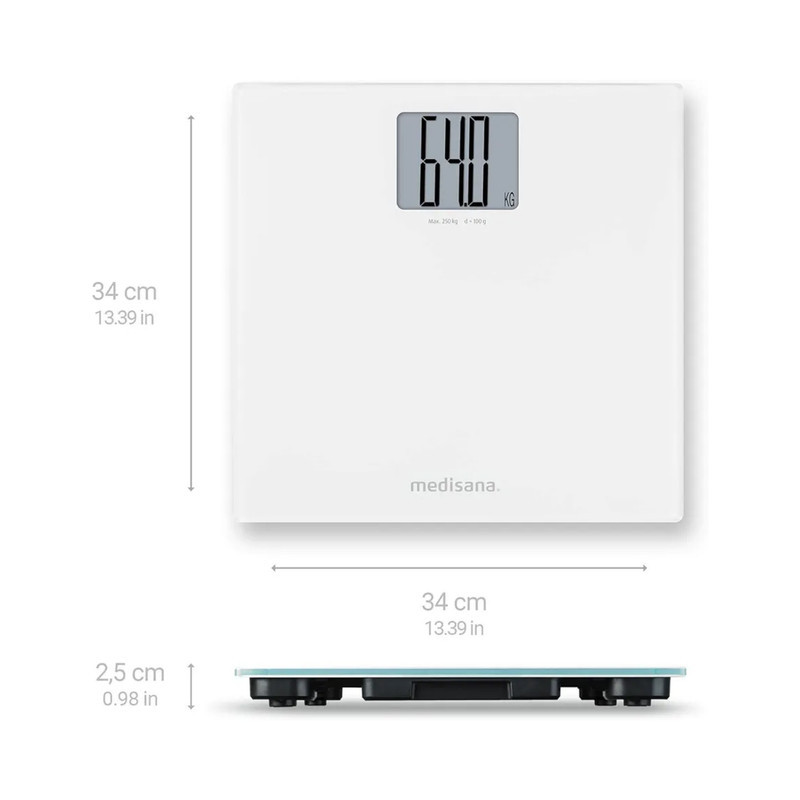 ترازو دیجیتال مدیسانا مدل Ps 470 با دقت 10 گرم