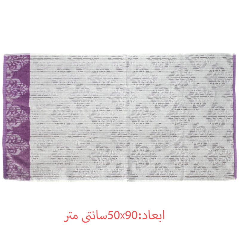 حوله دست و صورت ازدیلک مدل Lila سایز 50x90 سانتی متر