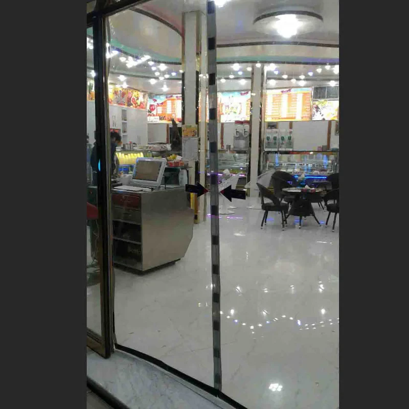 پرده مگنتیک مدل طلق ضخیم محافظ سرما کدT100.230 سایز 100×230 سانتی متر