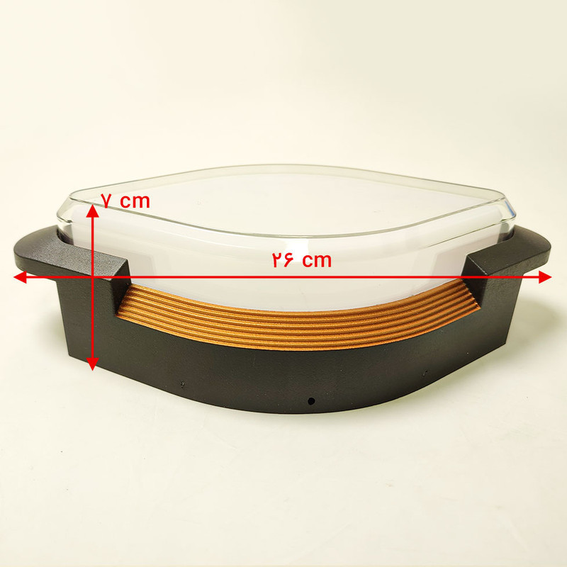 چراغ حیاطی 12 وات مدل ماهی دو طرفه کد D157