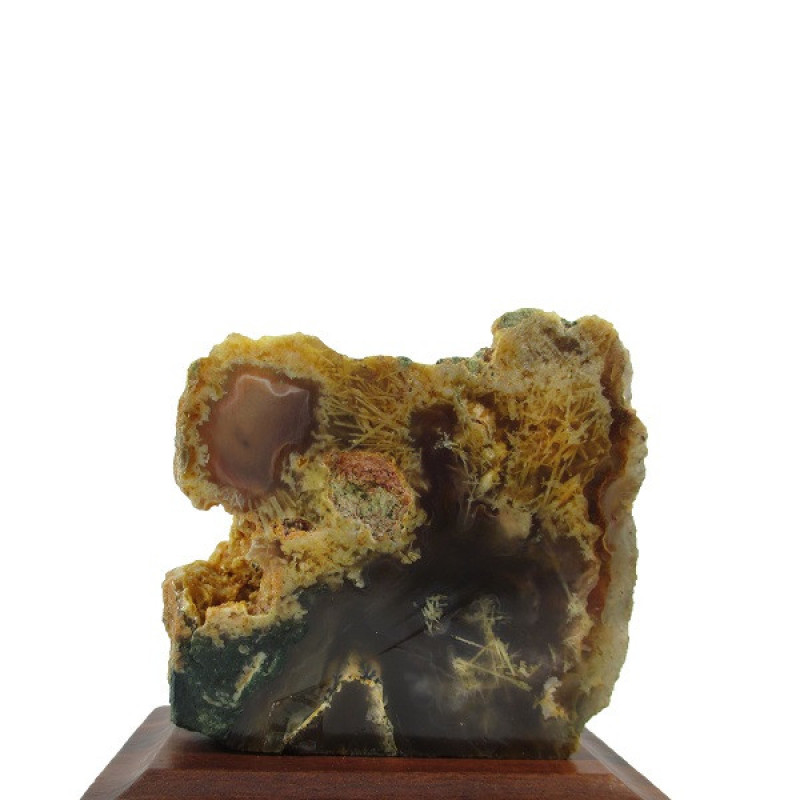 سنگ راف عقیق پارلاگوهر کد 6487