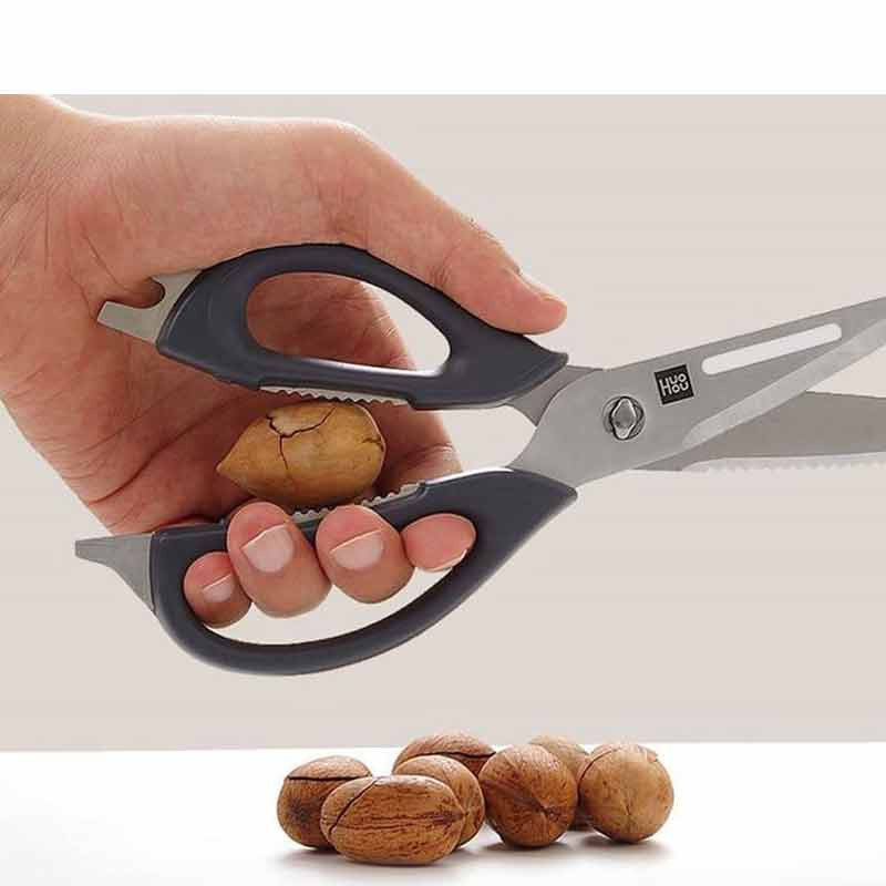 قیچی آشپزخانه چندمنظوره هوهاو مدل YP-SKU3035784