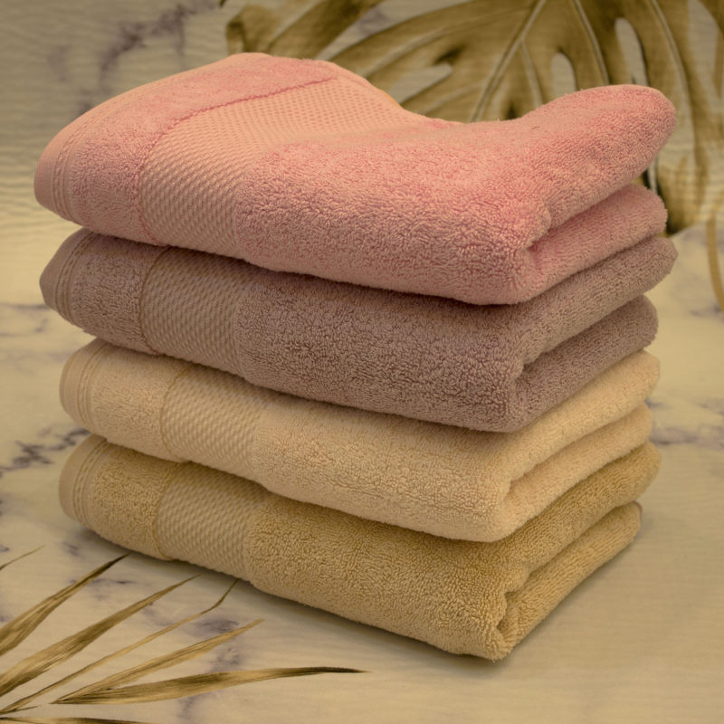 حوله دستی آذرریس تبریز مدل سافت کاتن سایز 80x40 سانتی متر