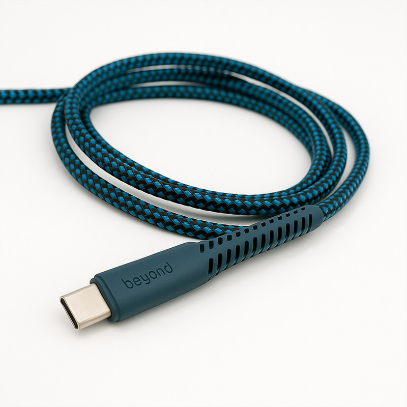 کابل USB-C بیاند مدل BCC-301kf  CHARGE DATA طول 1 متر بسته 10 عددی