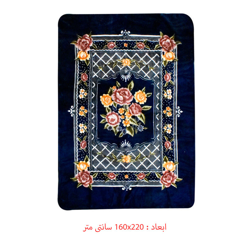 پتو گلبافت مدل سیمرغ کد 12912سایز 160x220 سانتی متر