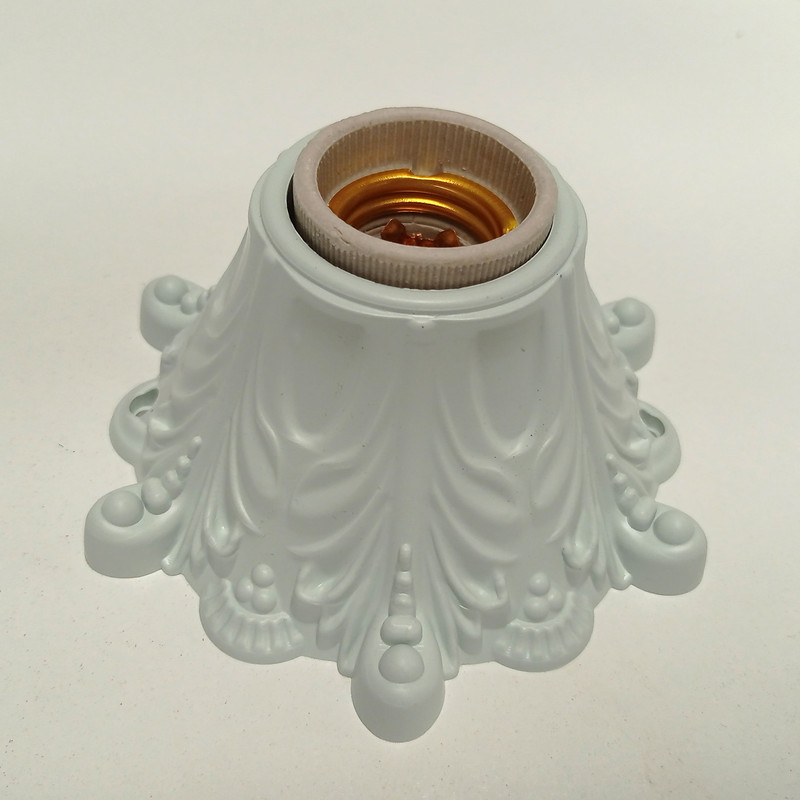 سرپیچ طرح گل رومی کد 611  مجموعه دو عددی