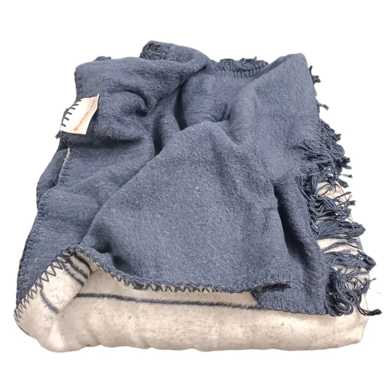 پتو ازدیلک مدل Stripe Lacivert سایز 170×130 سانتی متر