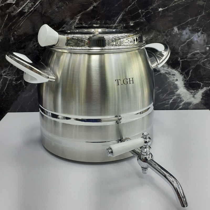 ست کتری و قوری تی جی اچ مدل آپادانا کف چدن