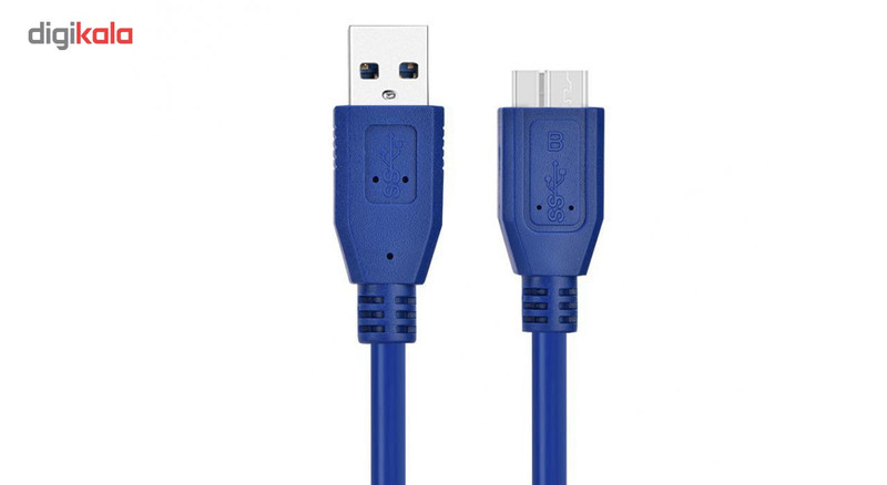 کابل تبدیل usb3.0 به micro-B مدل AMHDD طول 1.5 متر
