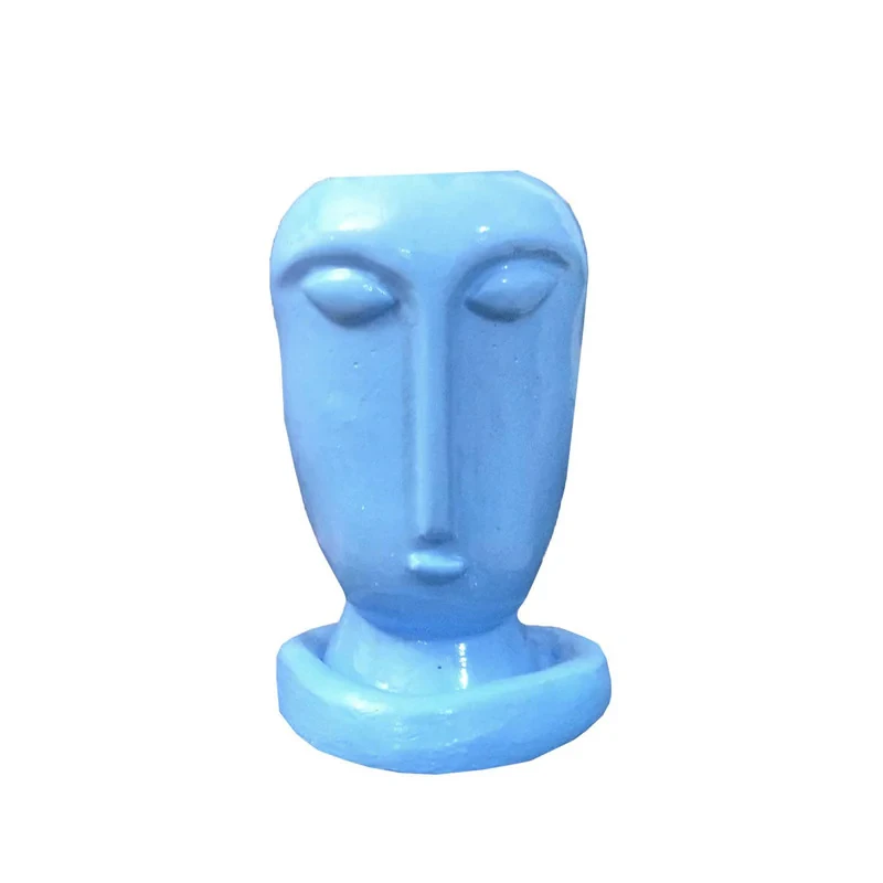 گلدان سفالی مدل چهره