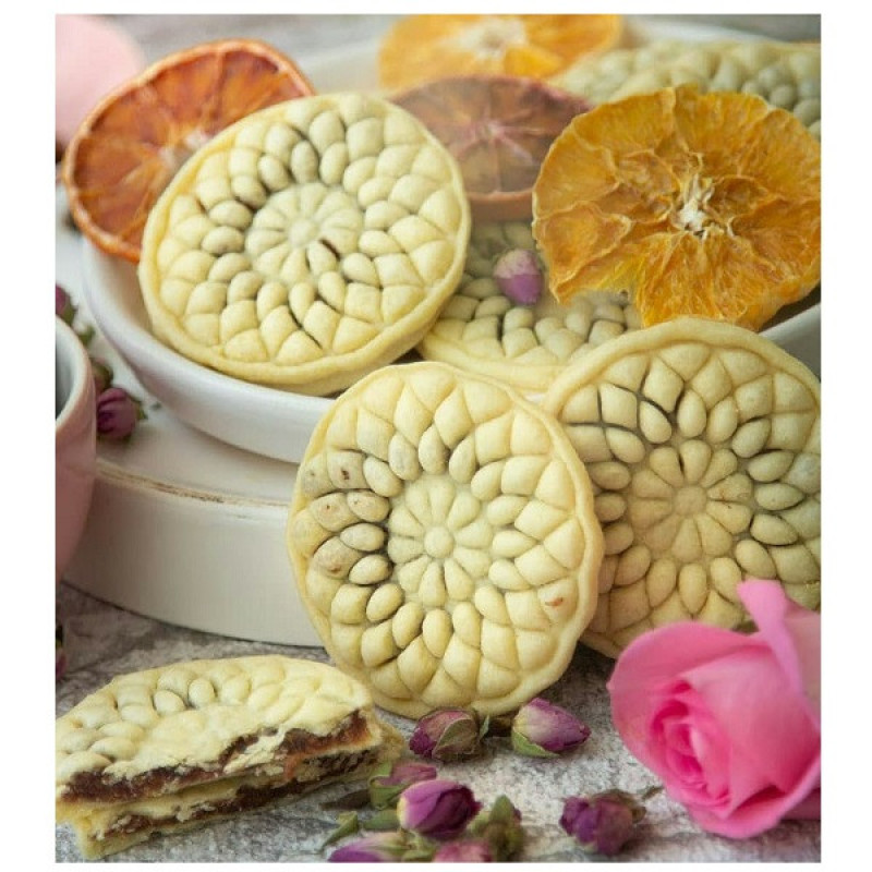کاتر شیرینی پزی به گز مدل کلمپه