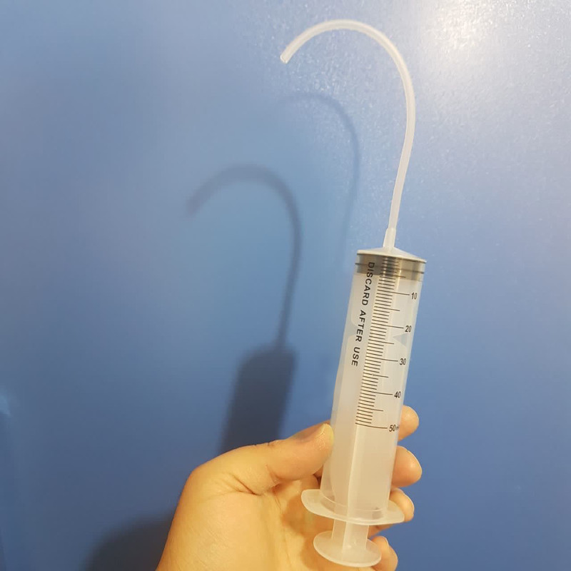 سرنگ روغن هیدرولیک خودرو مدل 60ml بسته 2 عددی