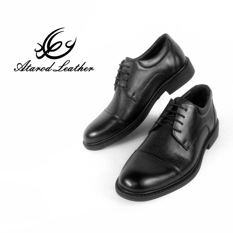 کفش مردانه چرم عطارد مدل  چرم طبیعی کد SH191