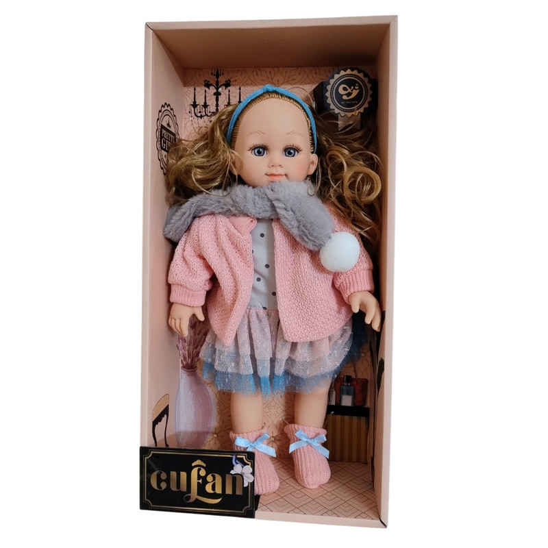 عروسک مدل دختر کد 1090 ارتفاع 40 سانتی‌متر