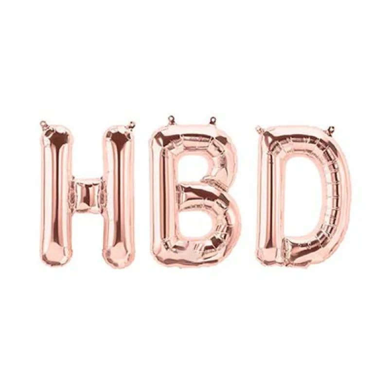 بادکنک فویلی سورتک مدل HBD پلاس کد STF1019 بسته 3 عددی