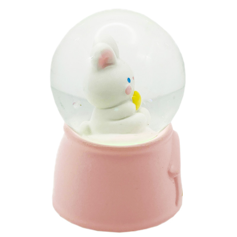 گوی چراغ‌دار مدل Lucky طرح بچه خرگوش خوش شانس کد ABCD1623.15