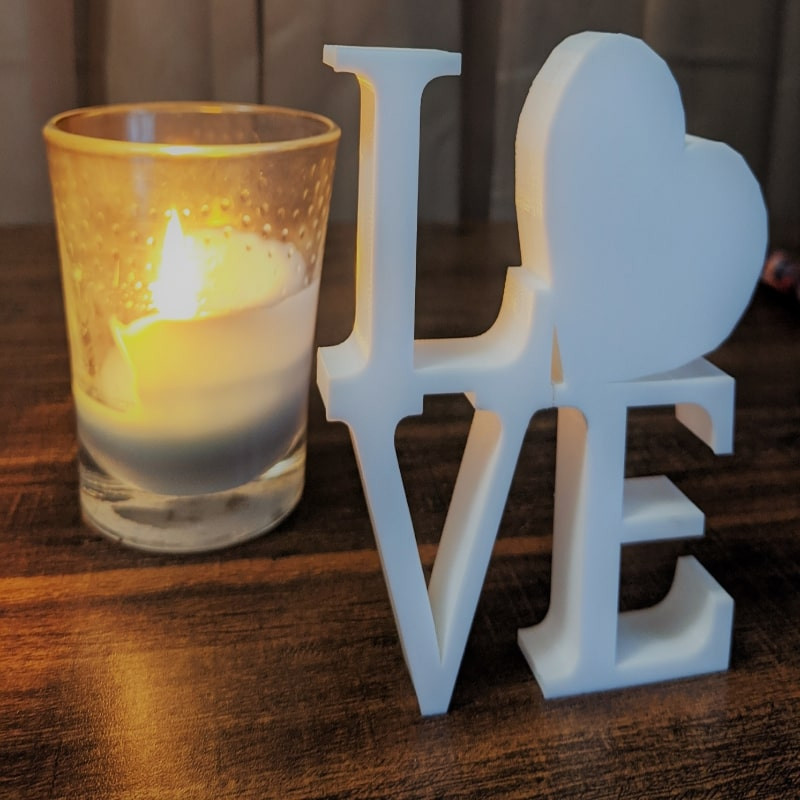 دکوری مدل LOVE