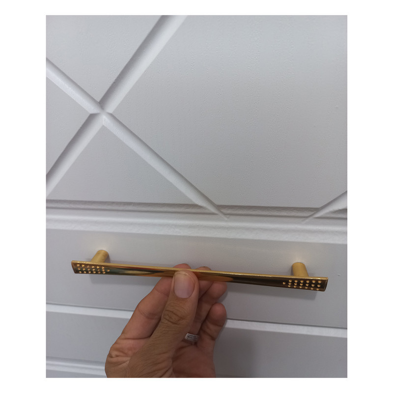 دستگیره کابینت و کمد مدل گراد کد F192 بسته 3 عددی
