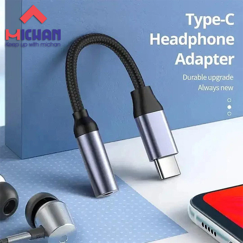 مبدل USB-C به جک 3.5 میلی متری میچان مدل T1