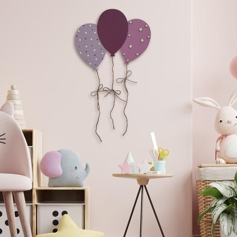 دیوار کوب اتاق کودک طرح بادکنک ها مدل MKids31-E