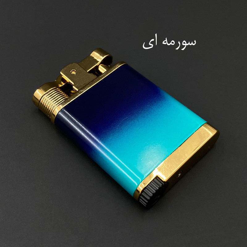 فندک  مدل دکمه ای طرح گردینت کد DKD-1368