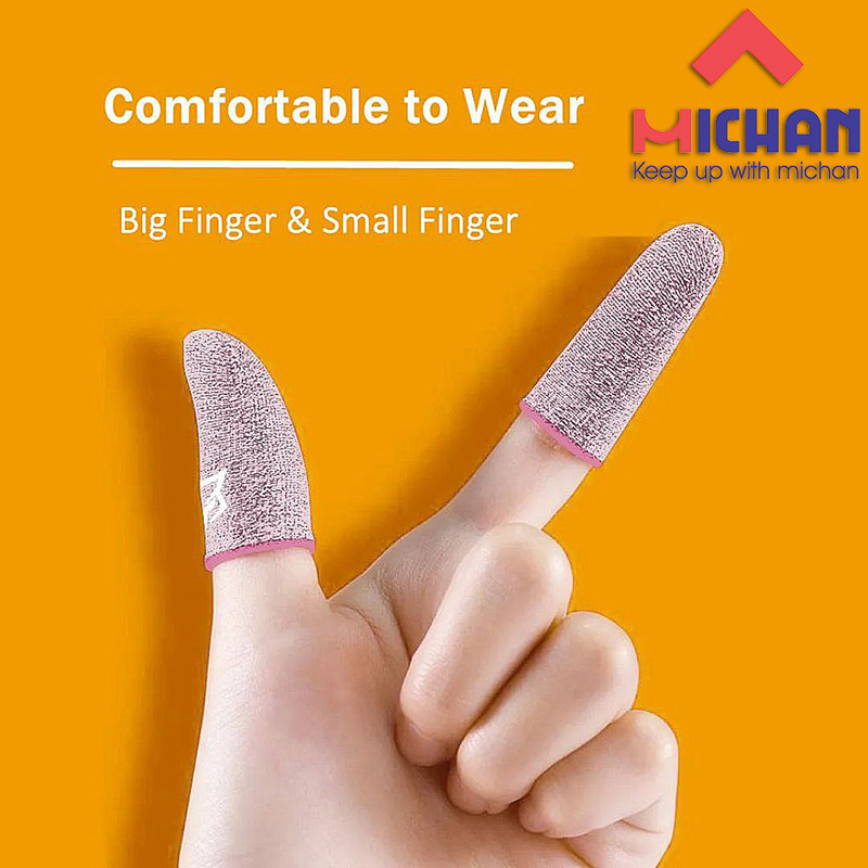 آستین کنترل کننده انگشت میچان مدل finger sleeve بسته 4 عددی