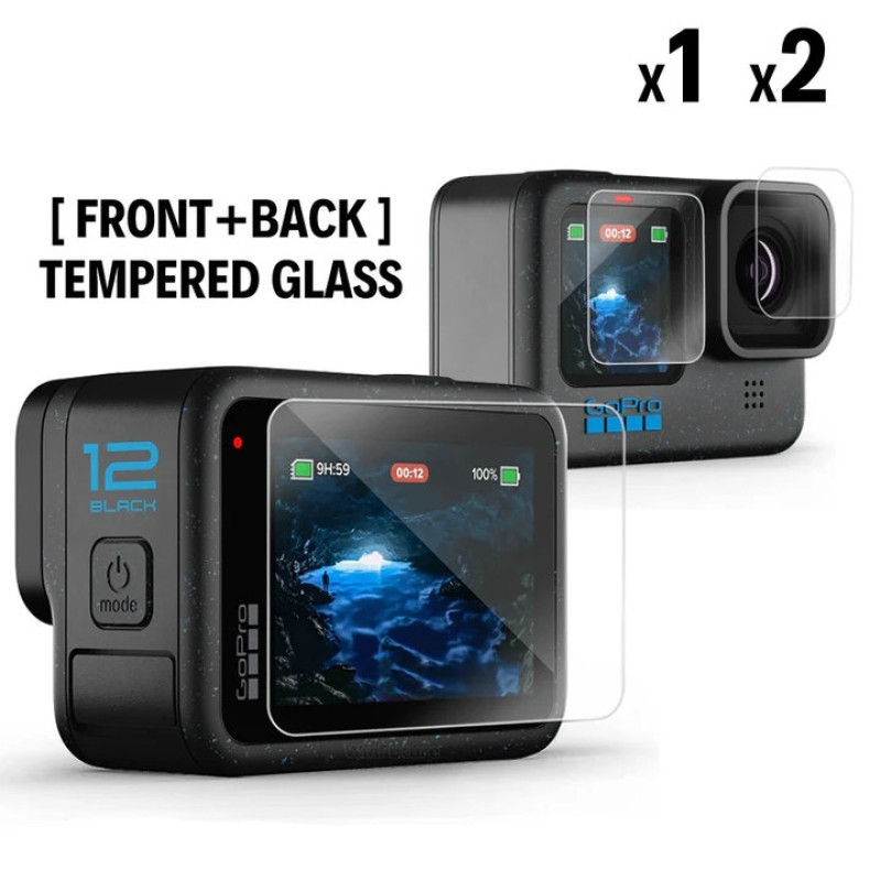 محافظ صفحه نمایش شیشه ای بادیگارد مدل GL مناسب برای دوربین گوپرو GoPro Hero 9  10  11  12  13