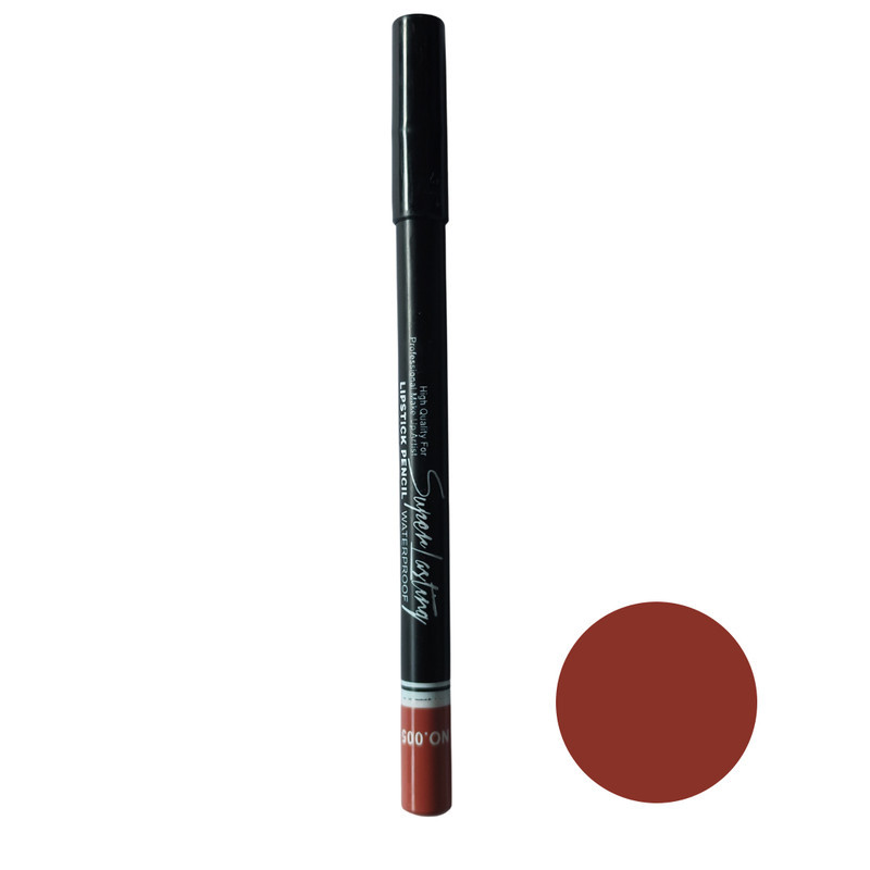 مداد لب سوپر لستینگ مدل waterproof شماره 05