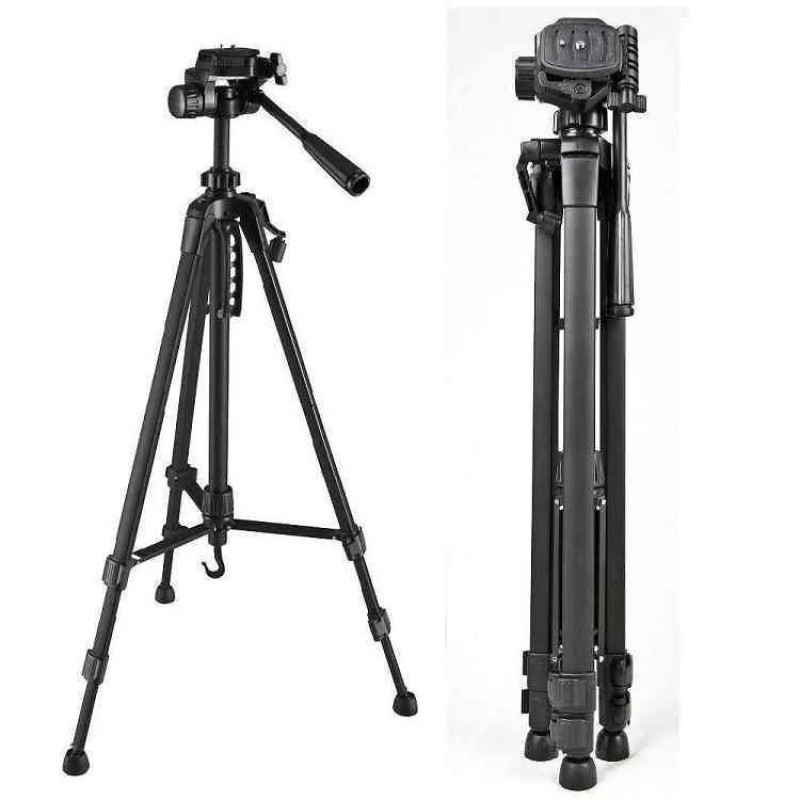 سه پایه دوربین ویفنگ مدل WT-3540 به همراه گیره نگهدارنده موبایل