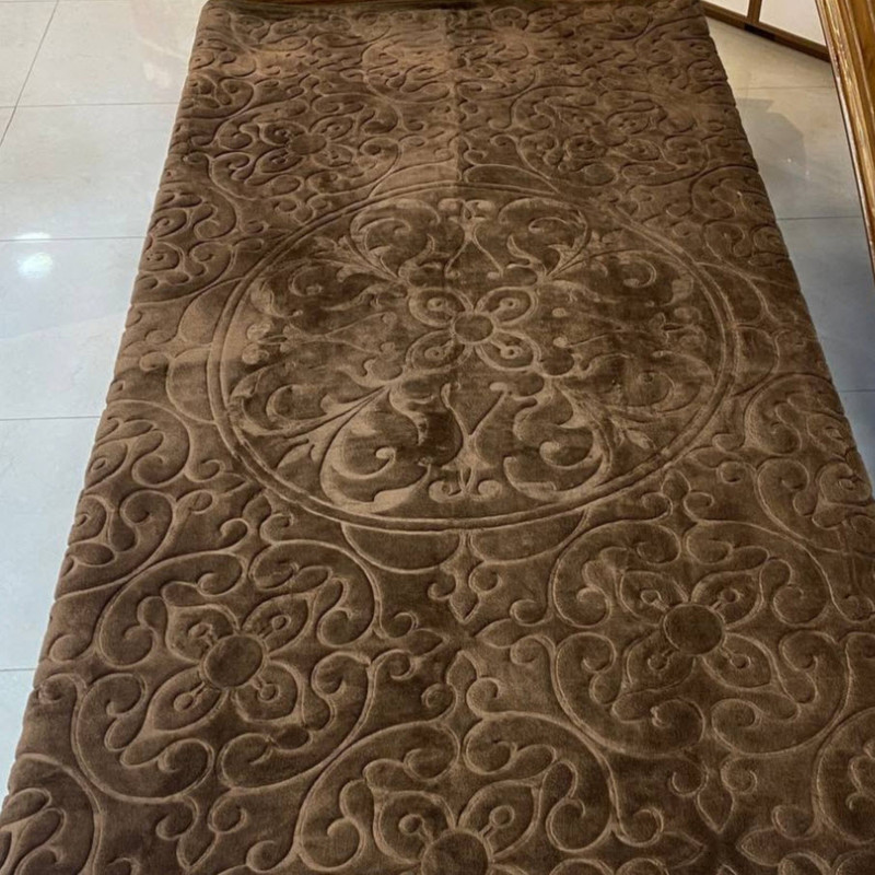 پتو گلبافت مدل برتر گل برجسته الوان سایز 160x220 سانتی متر