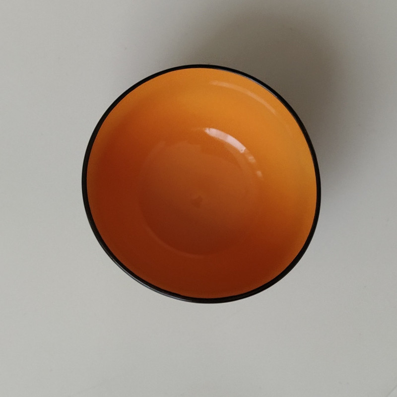 پیاله طرح رنگین کمان مجموعه 6 عددی