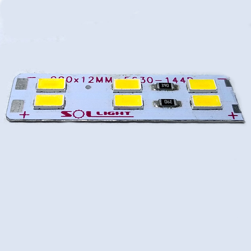 چیپ ال ای دی 1 وات سول لایت مدل MRB-5730 کد HB55 بسته 5 عددی