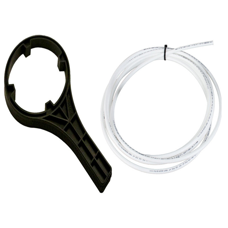 دستگاه تصفیه کننده آب آکوآ اسپرینگ مدل SF4800 به همراه فیلتر تصفیه آب کد 01 مجموعه 4 عددی و نشتی گیر