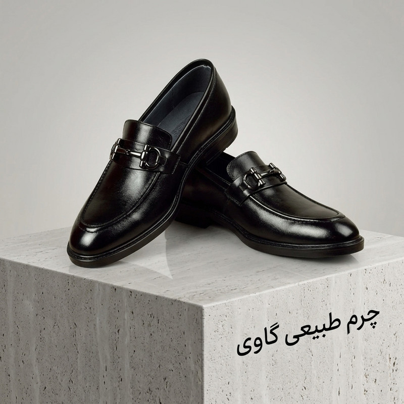 کفش رسمی مردانه مدل لوفر من BK.6164