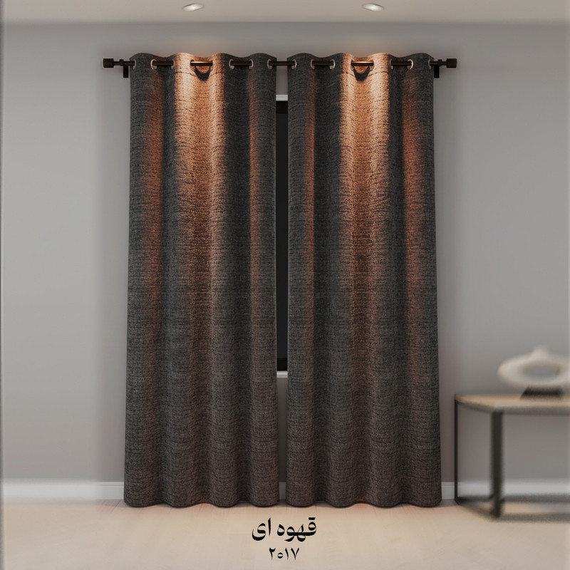 والان پرده مدل مخمل سایز 280x140 سانتی‌متر