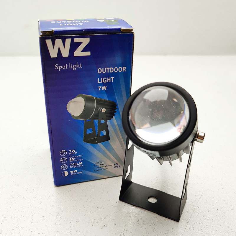 چراغ جت لایت 7 وات دبلیو زد مدل چراغ نما IP65