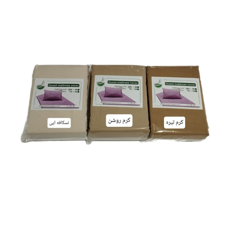 محافظ تشک مهمان مدل تارا یکنفره سایز 90*200 سانتی متر به همراه روبالشی