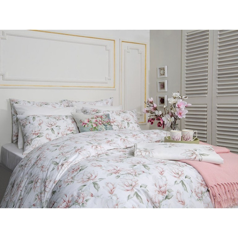 سرویس ملحفه انگلیش هوم مدل Magnolia دو نفره 3 تکه