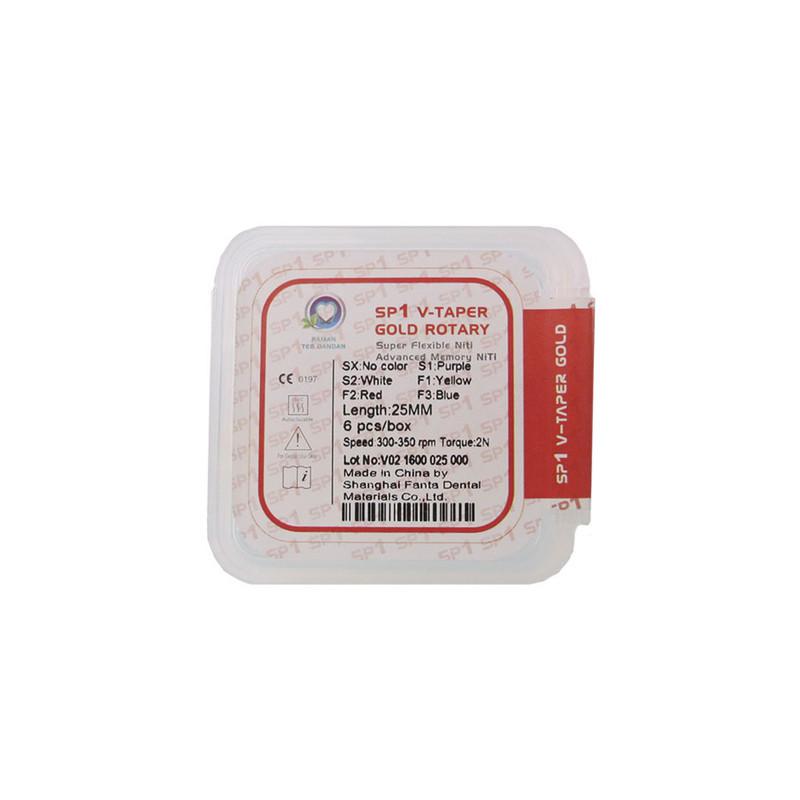 فایل روتاری دندانپزشکی اس پی 1 کد F3 بسته 6 عددی