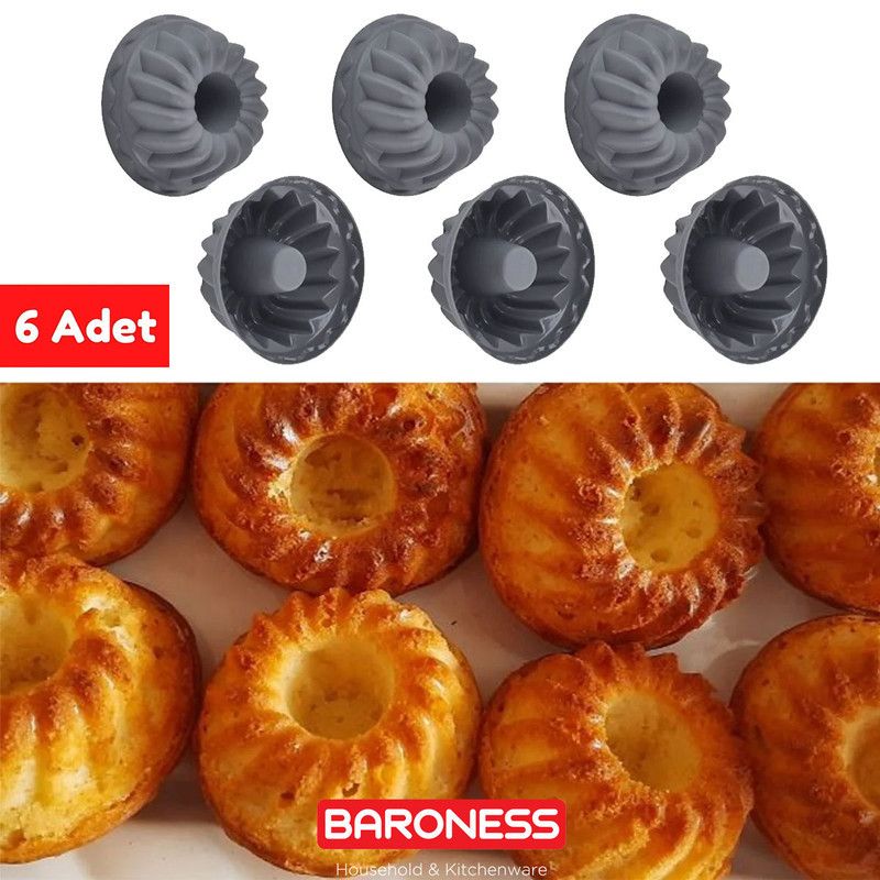 قالب کیک بارونِس مدل Pumpkin مجموعه 6 عددی