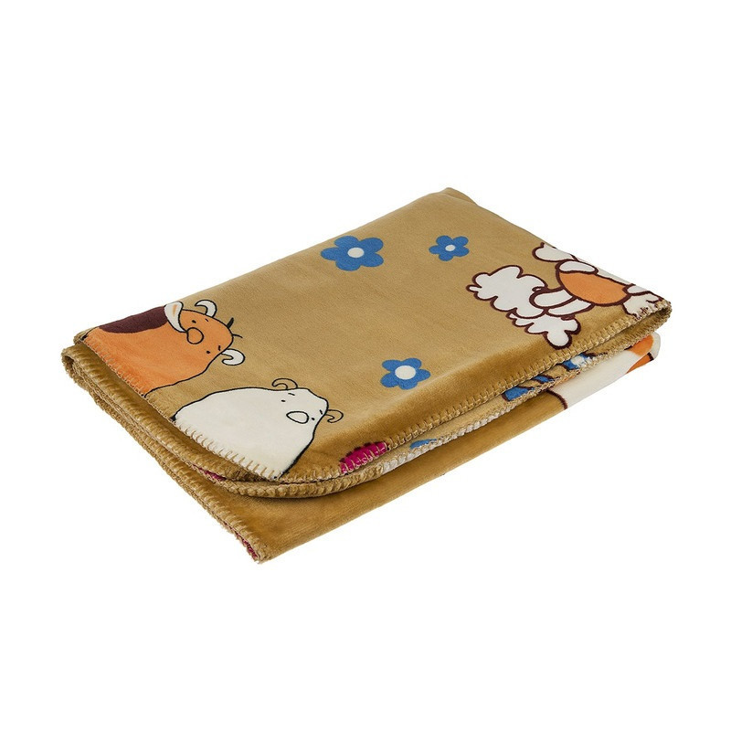 پتو کودک مدل Two Lovely Bears سایز 100x140 سانتیمتر