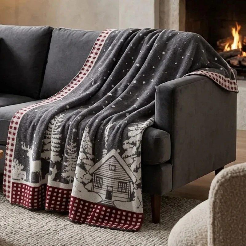 شال مبل و تخت مادام کوکو مدل Troyes سایز 170x130 سانتی متر